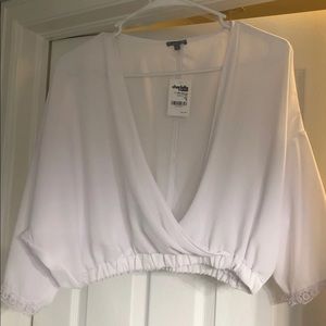 White Charlotte Russe Blouse
